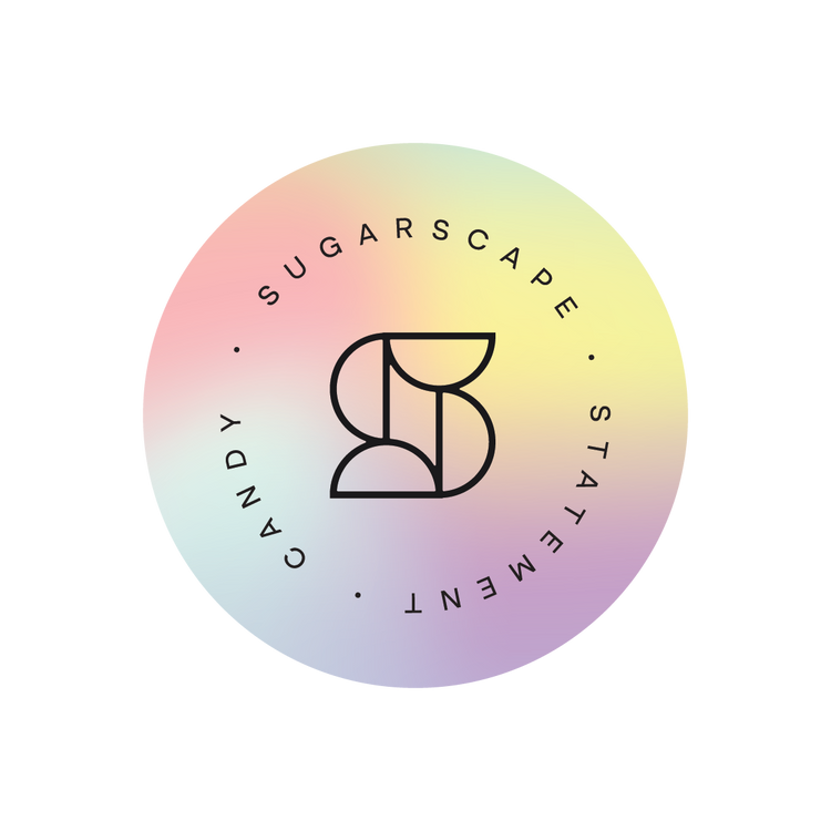 Sugarscape statement candy stamp